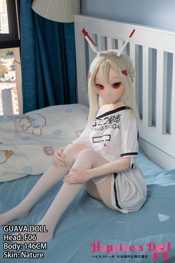 GUAVA DOLL 146cm F06ヘッド Cカップ アニメ ソフトビニール製ヘッド+TPE製ボディ ラブドール ダッチワイフ 安い