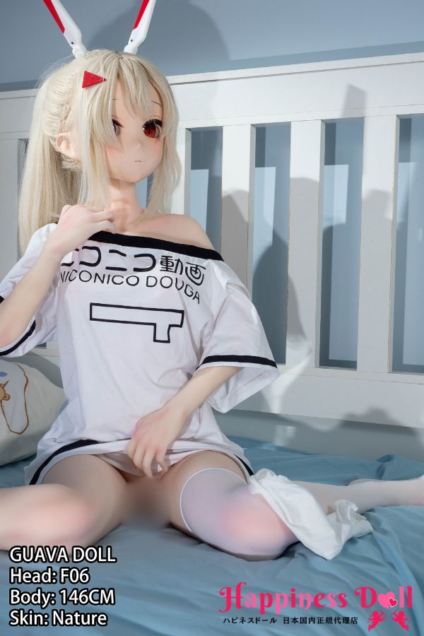 GUAVA DOLL 146cm F06ヘッド Cカップ アニメ ソフトビニール製ヘッド+TPE製ボディ ラブドール ダッチワイフ 安い