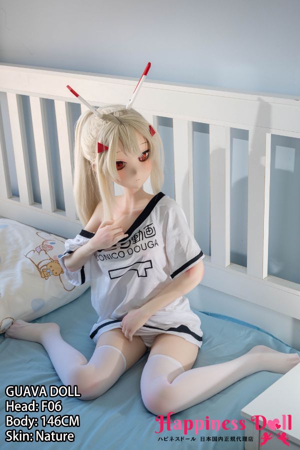GUAVA DOLL 146cm F06ヘッド Cカップ アニメ ソフトビニール製ヘッド+TPE製ボディ ラブドール ダッチワイフ 安い