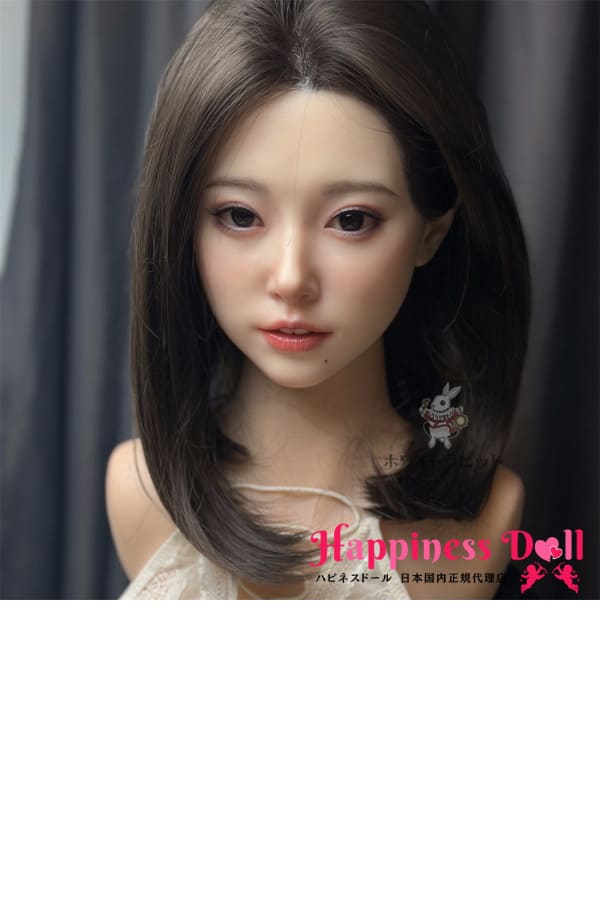 ホワイトラビット A64Nヘッド ヘッド単品 軟性シリコンヘッド 職人メイク+口開閉機能付き  ラブドール ダッチワイフ 激安