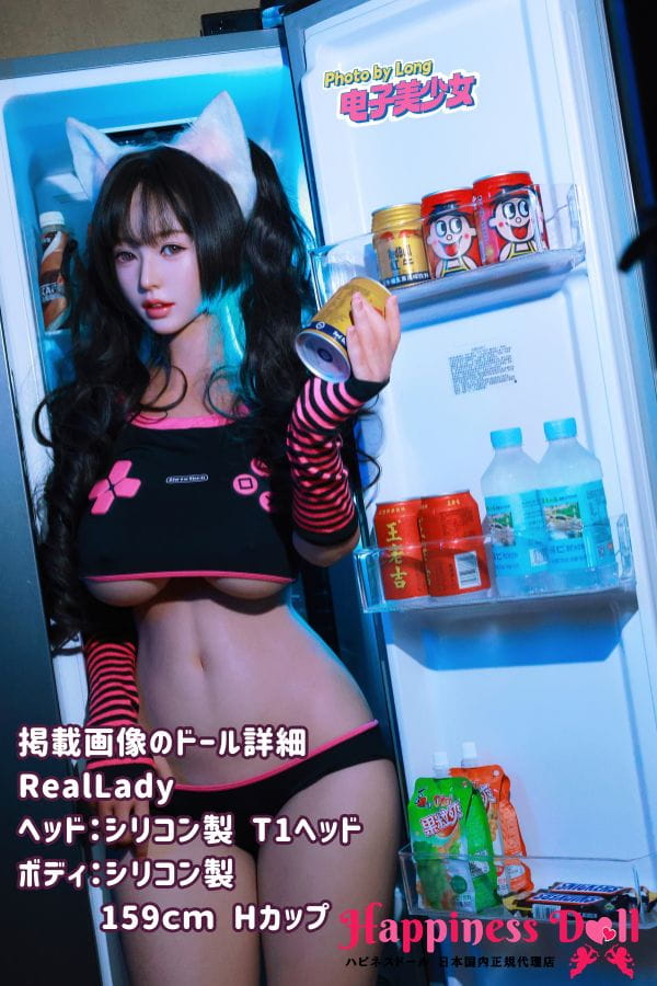RealLady 159cm T1ヘッド Hカップ 超擬真の肌テクスチャ フルシリコン ラブドール ダッチワイフ 高級