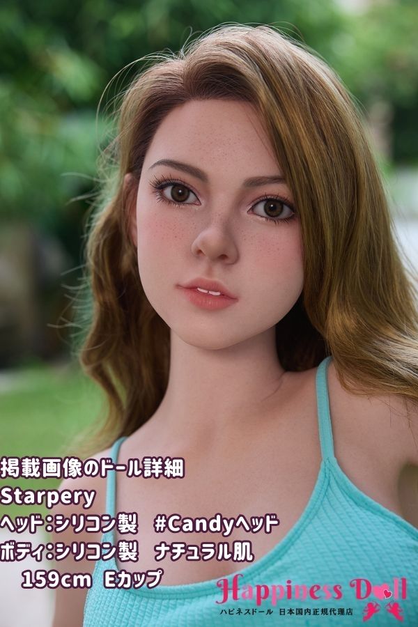Starpery 159cm  Candyヘッド Dカップ 等身大 フルシリコン ラブドール ダッチワイフ 高級