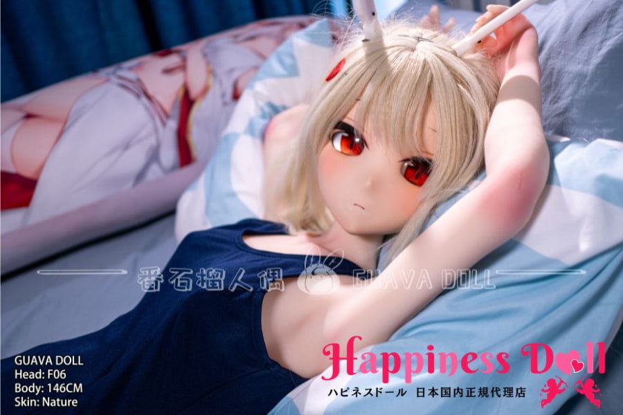 GUAVA DOLL 146cm F06ヘッド Cカップ アニメ ソフトビニール製ヘッド+TPE製ボディ ラブドール ダッチワイフ 安い