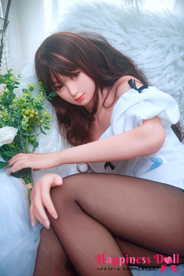 Bezlya 155cm 蝶豆へッド Ａカップ 清楚 シリコンヘッド＋TPEボディ ラブドール ダッチワイフ 安い