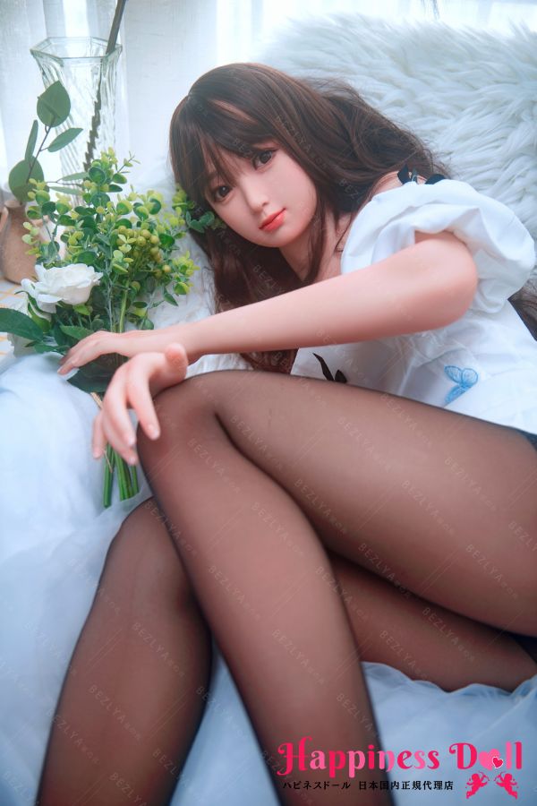 Bezlya 155cm 蝶豆へッド Ａカップ 清楚 シリコンヘッド＋TPEボディ ラブドール ダッチワイフ 安い
