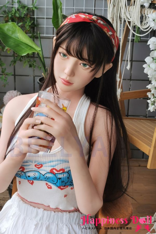 Bezlya 160cm 木槿へッド Ｂカップ かわいい シリコンヘッド＋TPEボディ ラブドール ダッチワイフ 安い