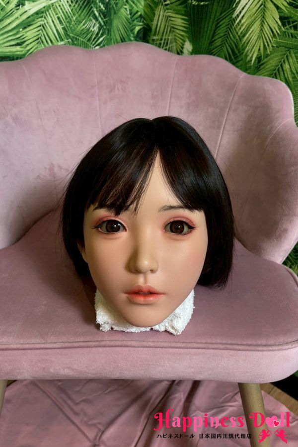 ランク 中古品 即納 ブランド不明 ヘッドのみ ボディ無し 硬質シリコン製 ラブドール ダッチワイフ 安い