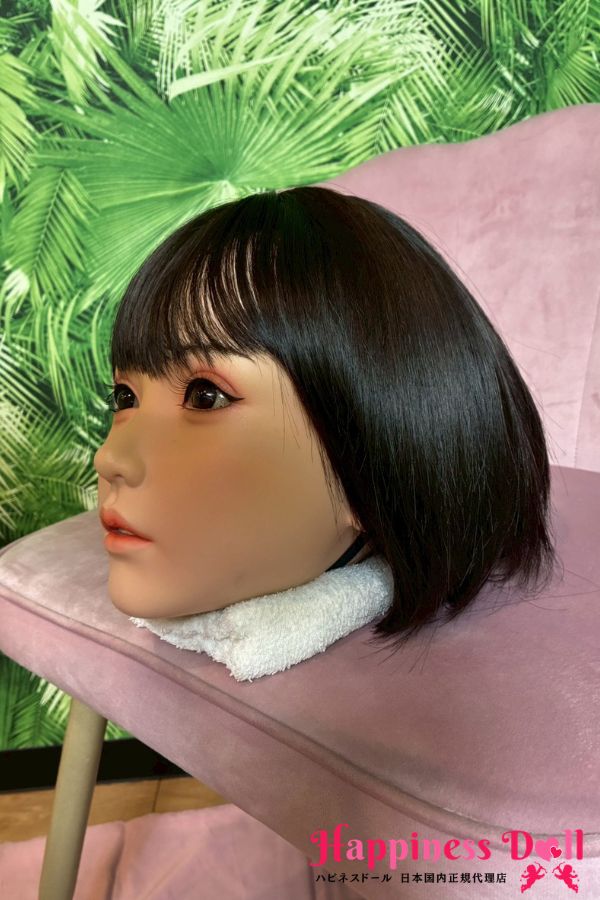 ランク 中古品 即納 ブランド不明 ヘッドのみ ボディ無し 硬質シリコン製 ラブドール ダッチワイフ 安い