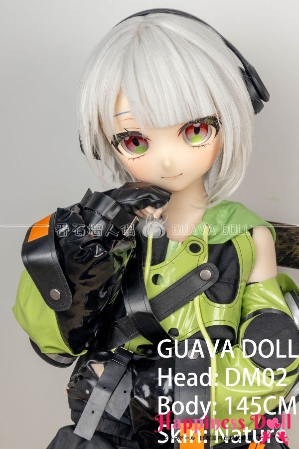 GUAVA DOLL 145cm DM02黑塔ヘッド Bカップ アニメ  ソフトビニール製ヘッド+TPE製ボディ ラブドール ダッチワイフ 安い