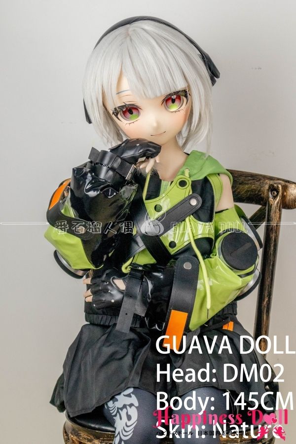 GUAVA DOLL 145cm DM02黑塔ヘッド Bカップ アニメ  ソフトビニール製ヘッド+TPE製ボディ ラブドール ダッチワイフ 安い