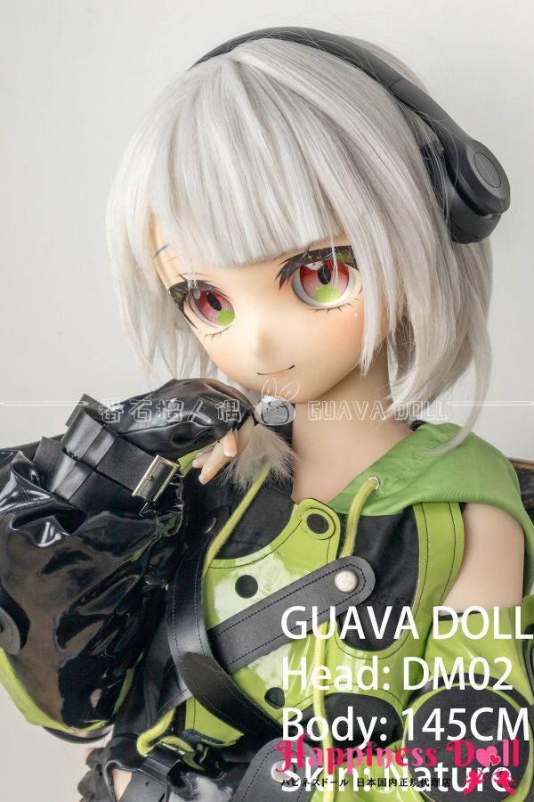 GUAVA DOLL 145cm DM02黑塔ヘッド Bカップ アニメ  ソフトビニール製ヘッド+TPE製ボディ ラブドール ダッチワイフ 安い