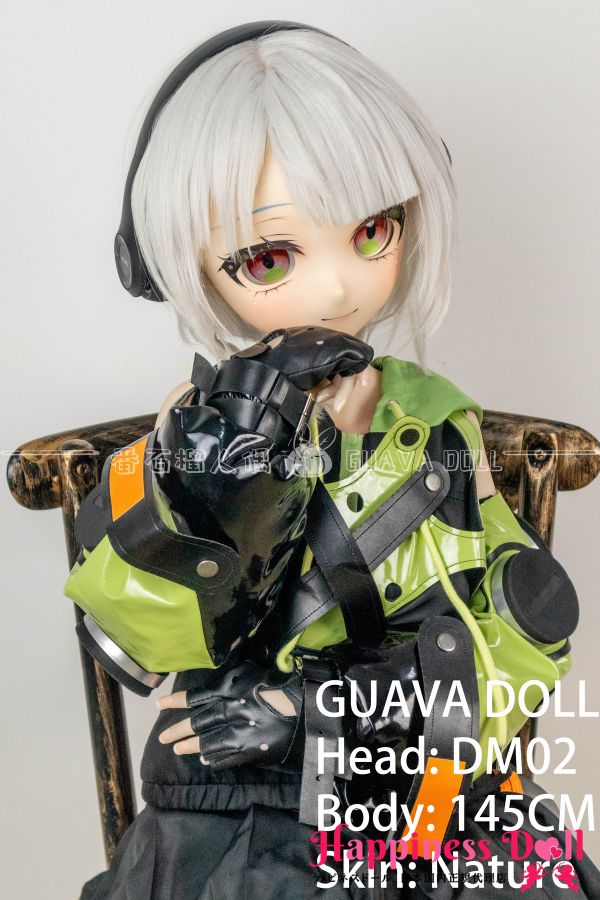 GUAVA DOLL 145cm DM02黑塔ヘッド Bカップ アニメ  ソフトビニール製ヘッド+TPE製ボディ ラブドール ダッチワイフ 安い