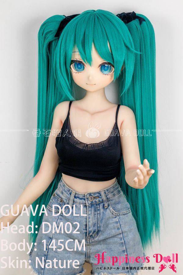 GUAVA DOLL 145cm DM02黑塔ヘッド Bカップ アニメ  ソフトビニール製ヘッド+TPE製ボディ ラブドール ダッチワイフ 安い