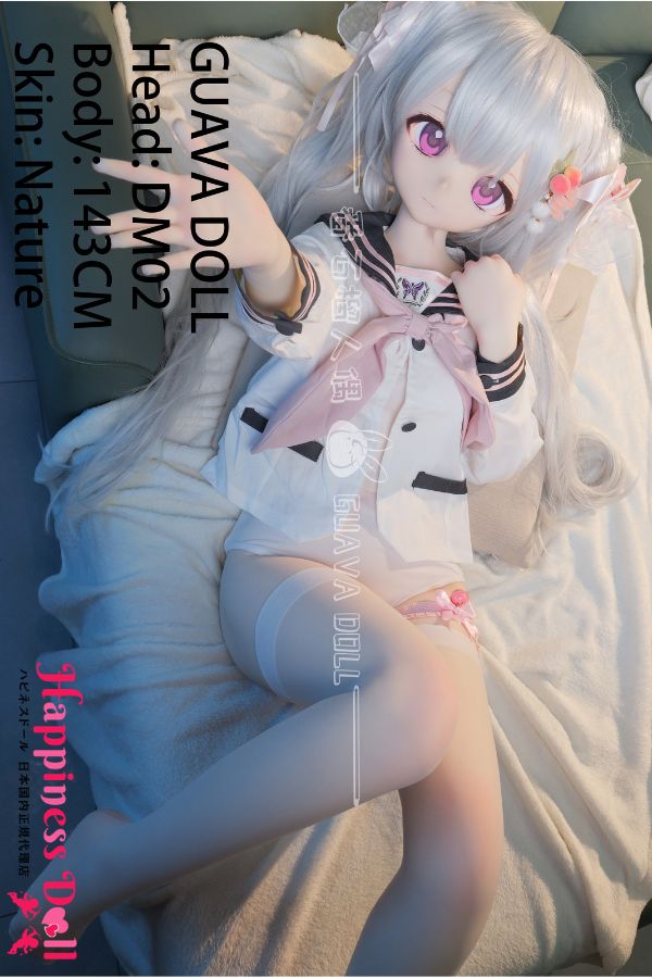 GUAVA DOLL 143cm DM02黑塔ヘッド Cカップ アニメ  ソフトビニール製ヘッド+TPE製ボディ ラブドール ダッチワイフ 安い