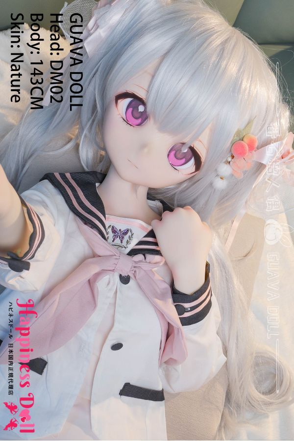 GUAVA DOLL 143cm DM02黑塔ヘッド Cカップ アニメ  ソフトビニール製ヘッド+TPE製ボディ ラブドール ダッチワイフ 安い