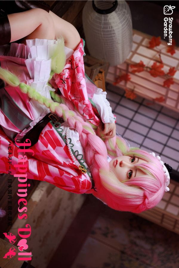 イチゴ園(Strawberry Garden)  149cm 白桃baitaoヘッド メイク① Cカップ コスプレ フルシリコン ラブドール ダッチワイフ 安い