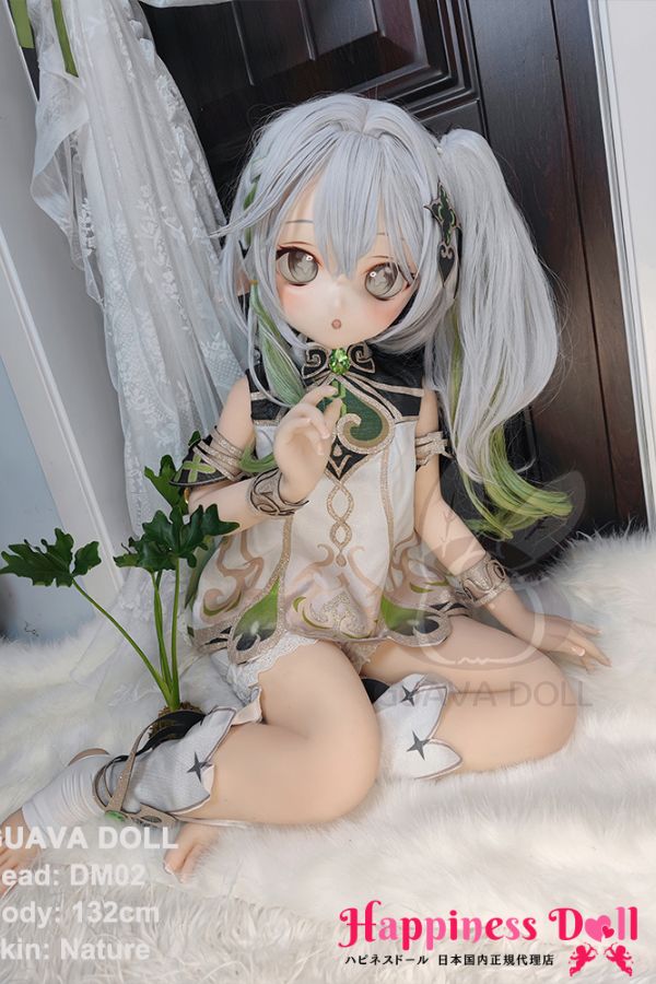 GUAVA DOLL 132cm GC03ヘッド バスト平 童顔 	ソフトビニール製ヘッド+TPE製ボディ ラブドール ダッチワイフ 安い