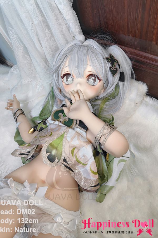 GUAVA DOLL 132cm GC03ヘッド バスト平 童顔 	ソフトビニール製ヘッド+TPE製ボディ ラブドール ダッチワイフ 安い