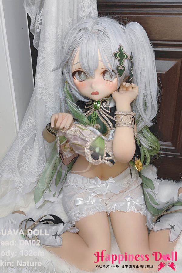 GUAVA DOLL 132cm GC03ヘッド バスト平 童顔 	ソフトビニール製ヘッド+TPE製ボディ ラブドール ダッチワイフ 安い