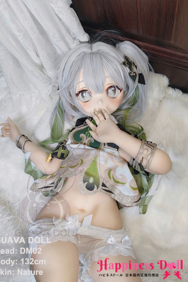 GUAVA DOLL 132cm GC03ヘッド バスト平 童顔 	ソフトビニール製ヘッド+TPE製ボディ ラブドール ダッチワイフ 安い
