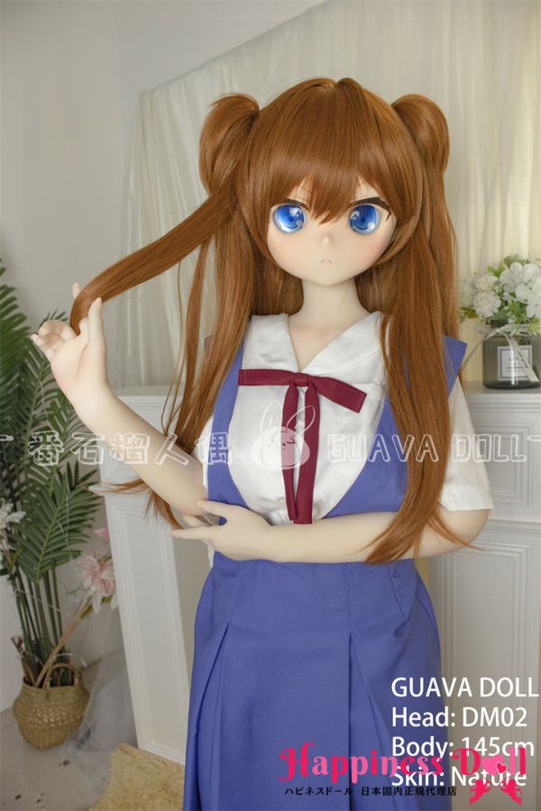 GUAVA DOLL 145cm DM02明日香ヘッド Bカップ アニメ ソフトビニール製ヘッド+TPE製ボディ  ラブドール ダッチワイフ 安い