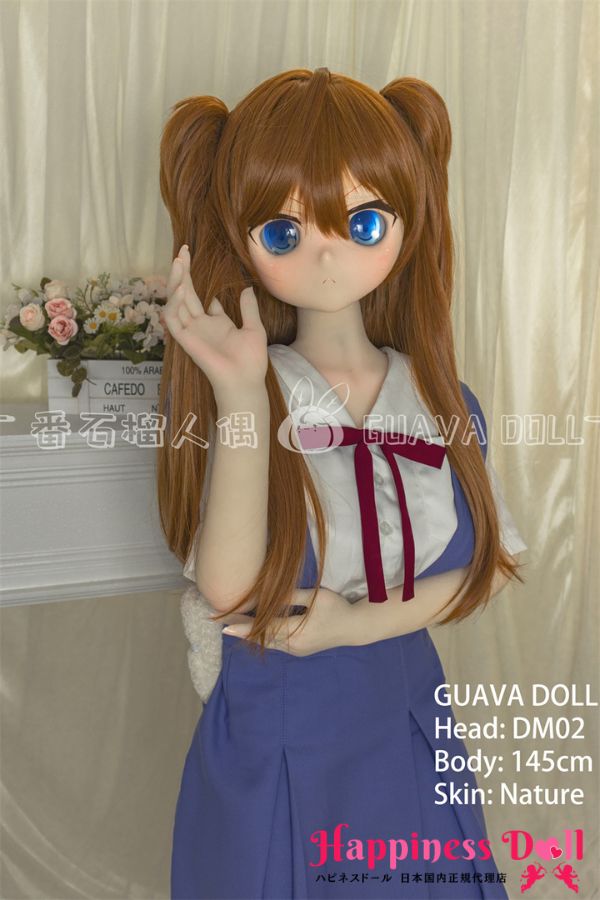 GUAVA DOLL 145cm DM02明日香ヘッド Bカップ アニメ ソフトビニール製ヘッド+TPE製ボディ  ラブドール ダッチワイフ 安い