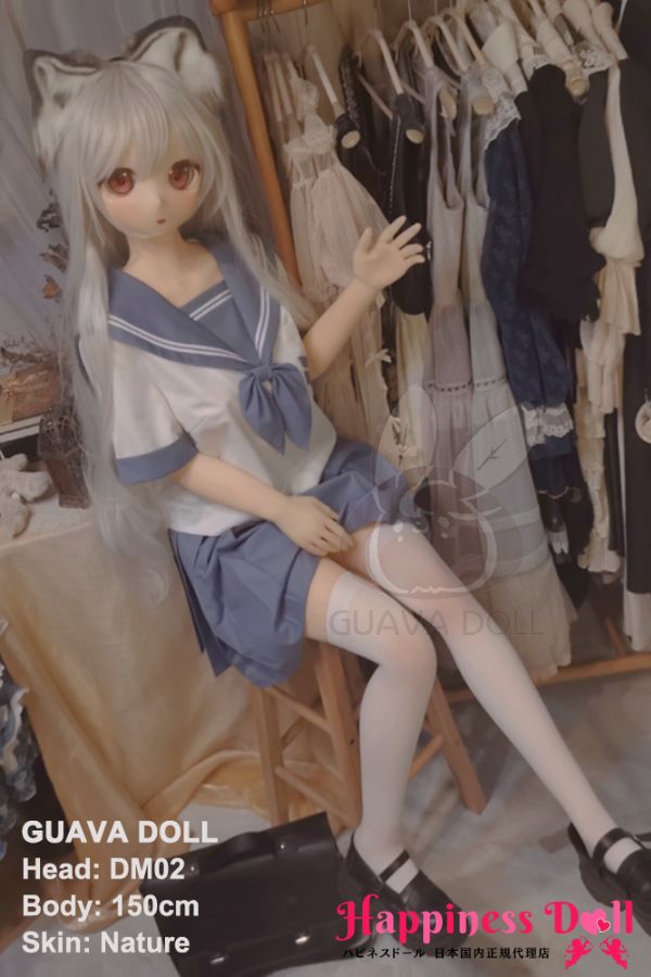 GUAVA DOLL 150cm SUMIKAヘッド Dカップ アニメ ソフトビニール製ヘッド+TPE製ボディ ラブドール ダッチワイフ 安い