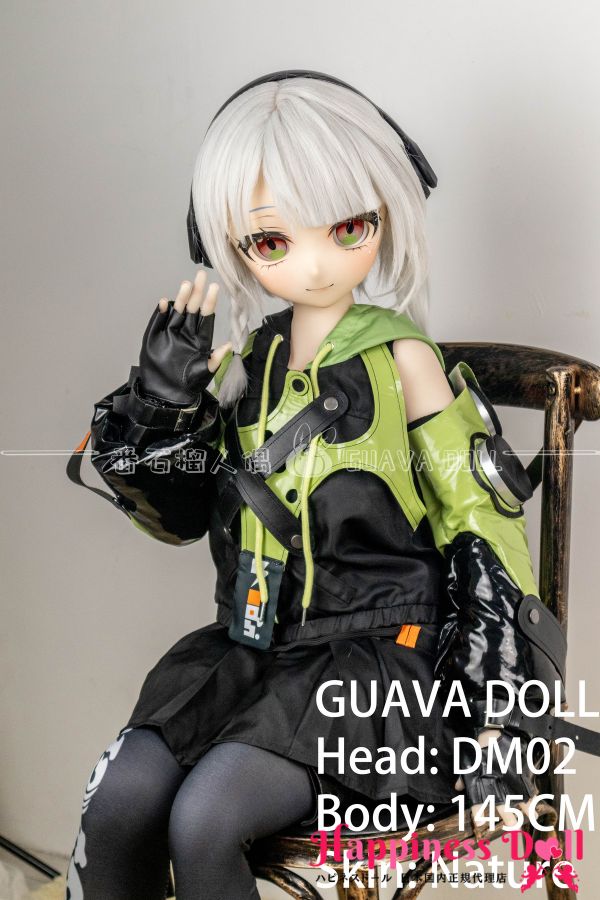 GUAVA DOLL 145cm DM02ヘッド Aカップ アニメ ソフトビニール製ヘッド+TPE製ボディ ラブドール ダッチワイフ 安い