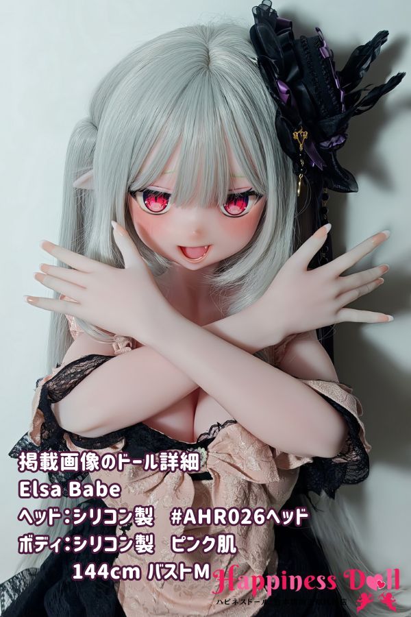 ElsaBabe 144cm AHR026ヘッド バストM アニメ フルシリコン ラブドール ダッチワイフ 安い