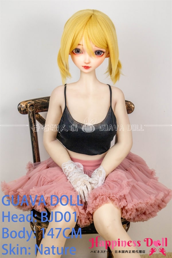 GUAVA DOLL 147cm BJD01ヘッド Dカップ アニメ  ソフトビニール製ヘッド+TPE製ボディ ラブドール ダッチワイフ 安い