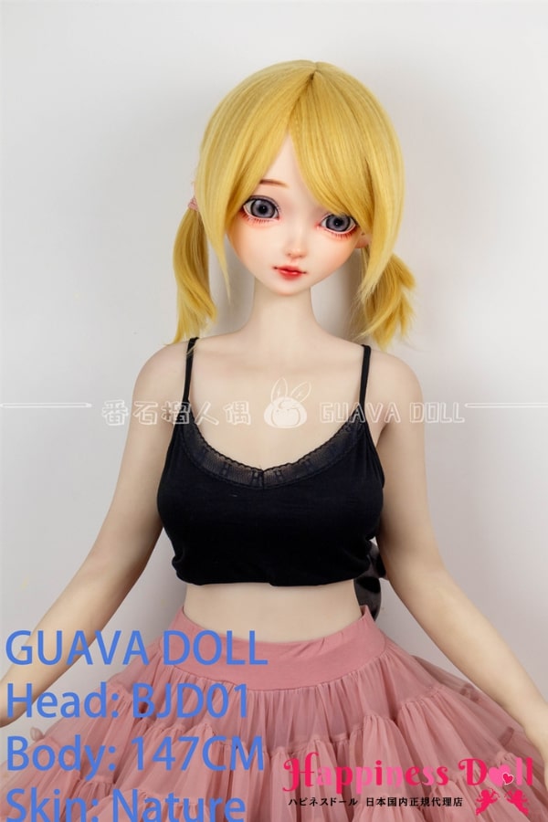 GUAVA DOLL 147cm BJD01ヘッド Dカップ アニメ  ソフトビニール製ヘッド+TPE製ボディ ラブドール ダッチワイフ 安い