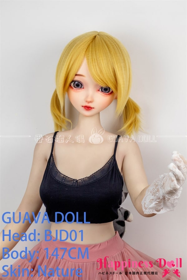 GUAVA DOLL 147cm BJD01ヘッド Dカップ アニメ  ソフトビニール製ヘッド+TPE製ボディ ラブドール ダッチワイフ 安い