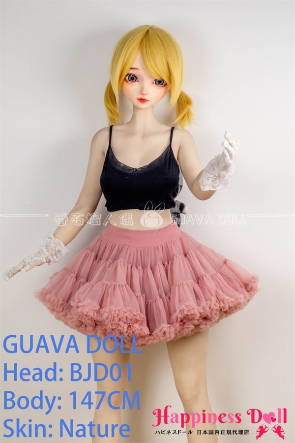 GUAVA DOLL 147cm BJD01ヘッド Dカップ アニメ  ソフトビニール製ヘッド+TPE製ボディ ラブドール ダッチワイフ 安い