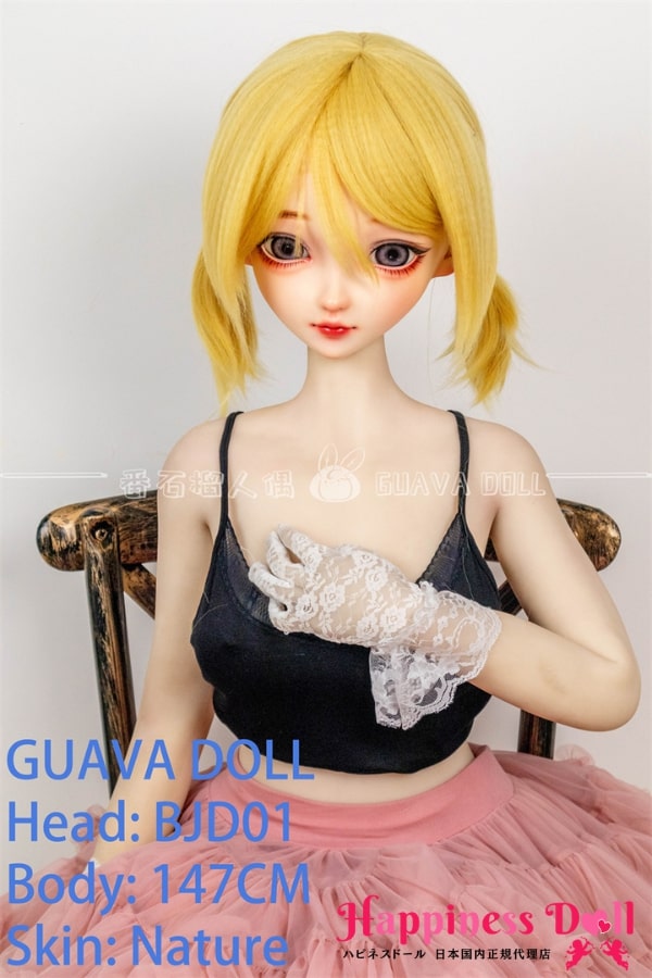 GUAVA DOLL 147cm BJD01ヘッド Dカップ アニメ  ソフトビニール製ヘッド+TPE製ボディ ラブドール ダッチワイフ 安い
