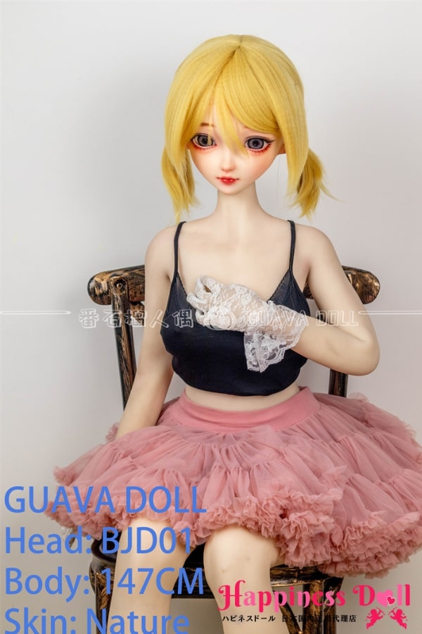 GUAVA DOLL 147cm BJD01ヘッド Dカップ アニメ  ソフトビニール製ヘッド+TPE製ボディ ラブドール ダッチワイフ 安い
