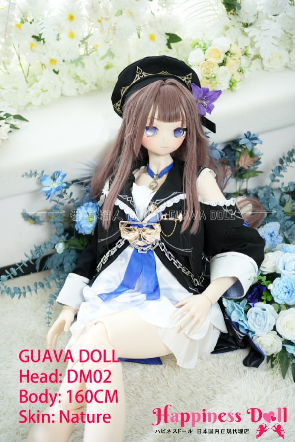 GUAVA DOLL 160cm DM02ヘッド Cカップ アニメ ソフトビニール製ヘッド+PVC製ボディ  ラブドール ダッチワイフ 安い