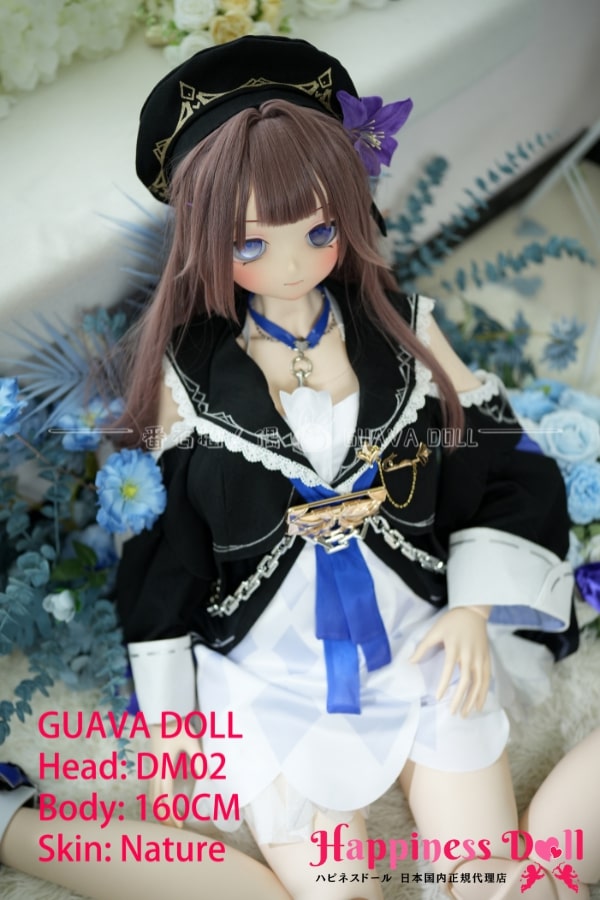 GUAVA DOLL 160cm DM02ヘッド Cカップ アニメ ソフトビニール製ヘッド+PVC製ボディ  ラブドール ダッチワイフ 安い