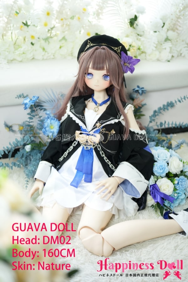 GUAVA DOLL 160cm DM02ヘッド Cカップ アニメ ソフトビニール製ヘッド+PVC製ボディ  ラブドール ダッチワイフ 安い