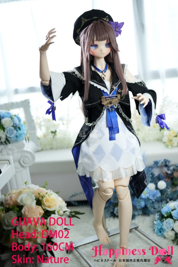 GUAVA DOLL 160cm DM02ヘッド Cカップ アニメ ソフトビニール製ヘッド+PVC製ボディ  ラブドール ダッチワイフ 安い
