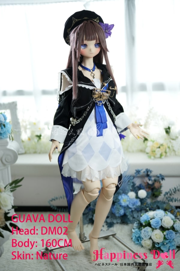 GUAVA DOLL 160cm DM02ヘッド Cカップ アニメ ソフトビニール製ヘッド+PVC製ボディ  ラブドール ダッチワイフ 安い