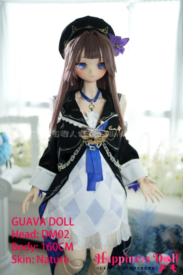 GUAVA DOLL 160cm DM02ヘッド Cカップ アニメ ソフトビニール製ヘッド+PVC製ボディ  ラブドール ダッチワイフ 安い