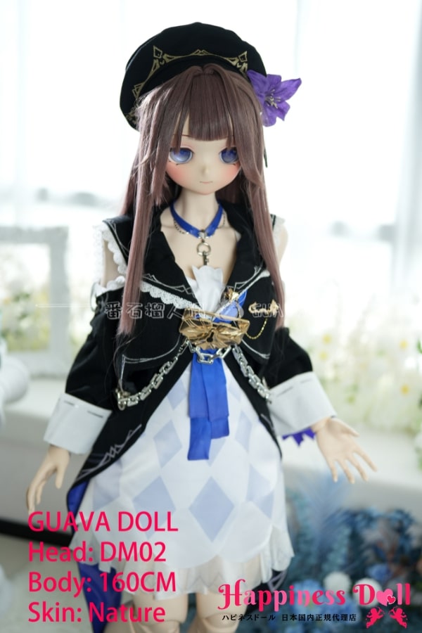 GUAVA DOLL 160cm DM02ヘッド Cカップ アニメ ソフトビニール製ヘッド+PVC製ボディ  ラブドール ダッチワイフ 安い