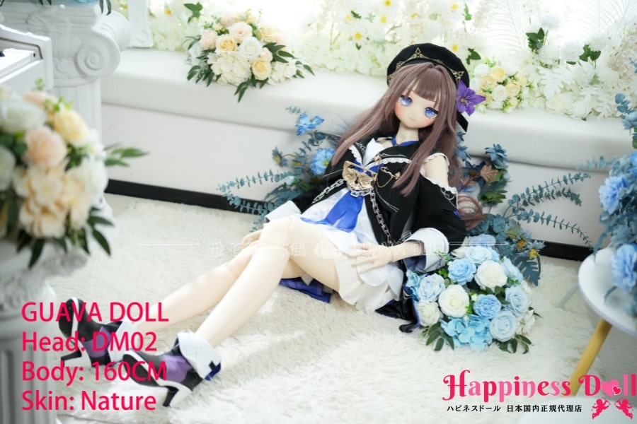GUAVA DOLL 160cm DM02ヘッド Cカップ アニメ ソフトビニール製ヘッド+PVC製ボディ  ラブドール ダッチワイフ 安い