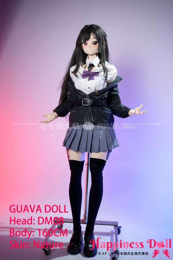 GUAVA DOLL 160cm DM08ヘッド Cカップ アニメ ソフトビニール製ヘッド+PVC製ボディ ラブドール ダッチワイフ 安い