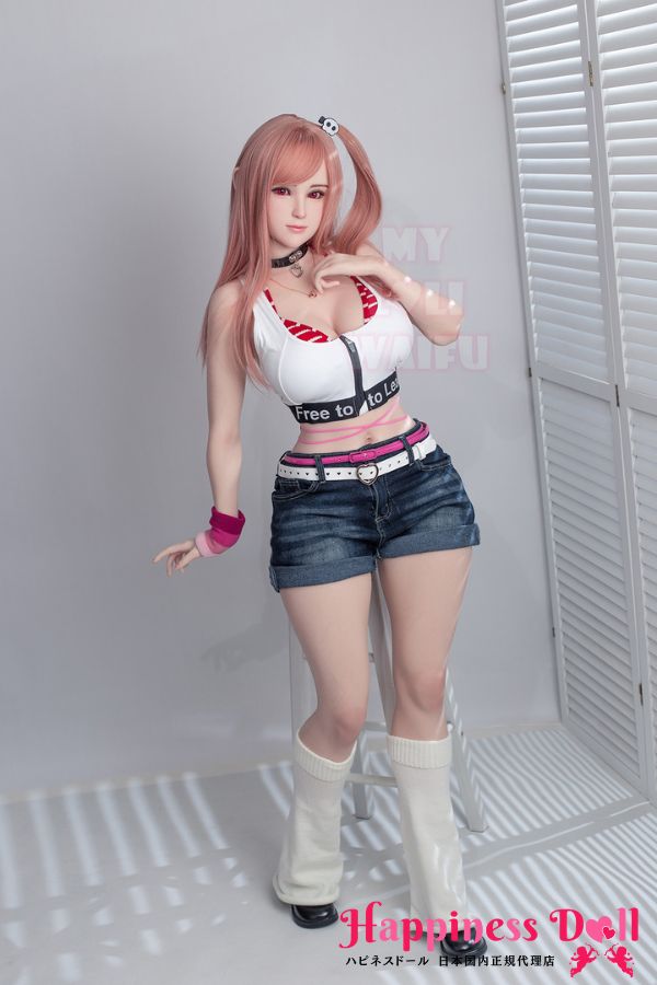 My Loli Waifu マイロリワイフ 152cm #57 ほのか honokaヘッド Eカップ コスプレ ピンク髪 フルシリコン ミニラブドール ダッチワイフ 安い