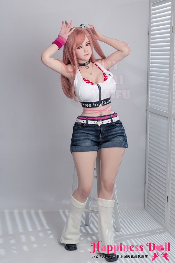 My Loli Waifu マイロリワイフ 152cm #57 ほのか honokaヘッド Eカップ コスプレ ピンク髪 フルシリコン ミニラブドール ダッチワイフ 安い