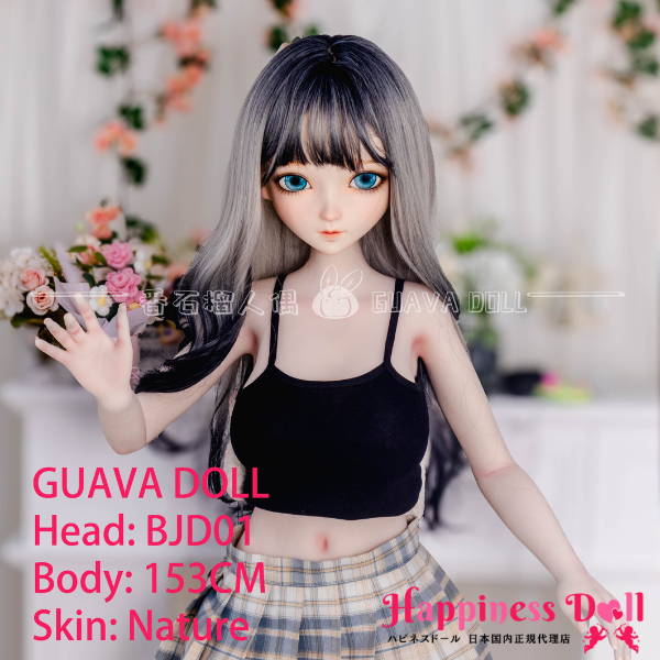 GUAVA DOLL 153cm BJD01ヘッド Eカップ アニメ ソフトビニール製ヘッド+TPE製ボディ ラブドール ダッチワイフ 安い