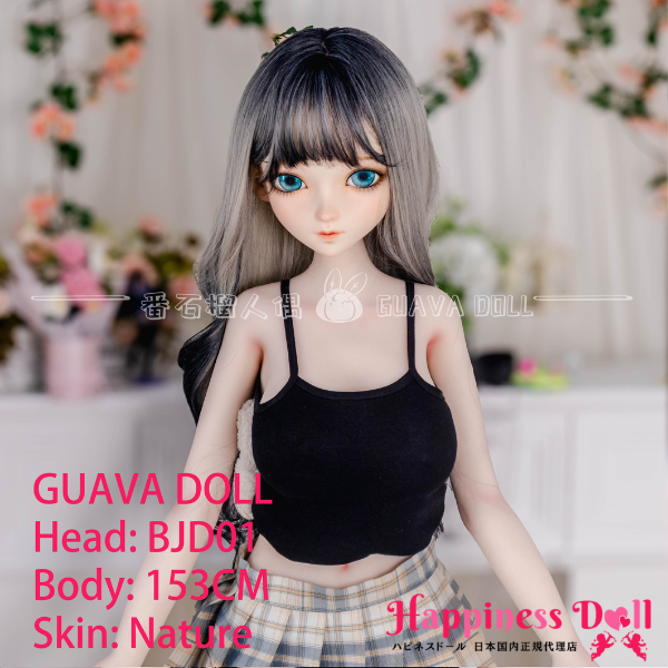 GUAVA DOLL 153cm BJD01ヘッド Eカップ アニメ ソフトビニール製ヘッド+TPE製ボディ ラブドール ダッチワイフ 安い
