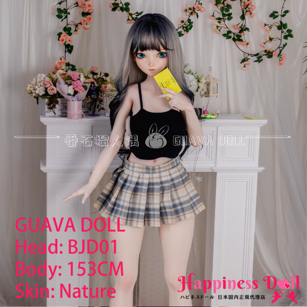 GUAVA DOLL 153cm BJD01ヘッド Eカップ アニメ ソフトビニール製ヘッド+TPE製ボディ ラブドール ダッチワイフ 安い