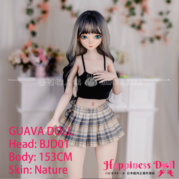 GUAVA DOLL 153cm BJD01ヘッド Eカップ アニメ ソフトビニール製ヘッド+TPE製ボディ ラブドール ダッチワイフ 安い